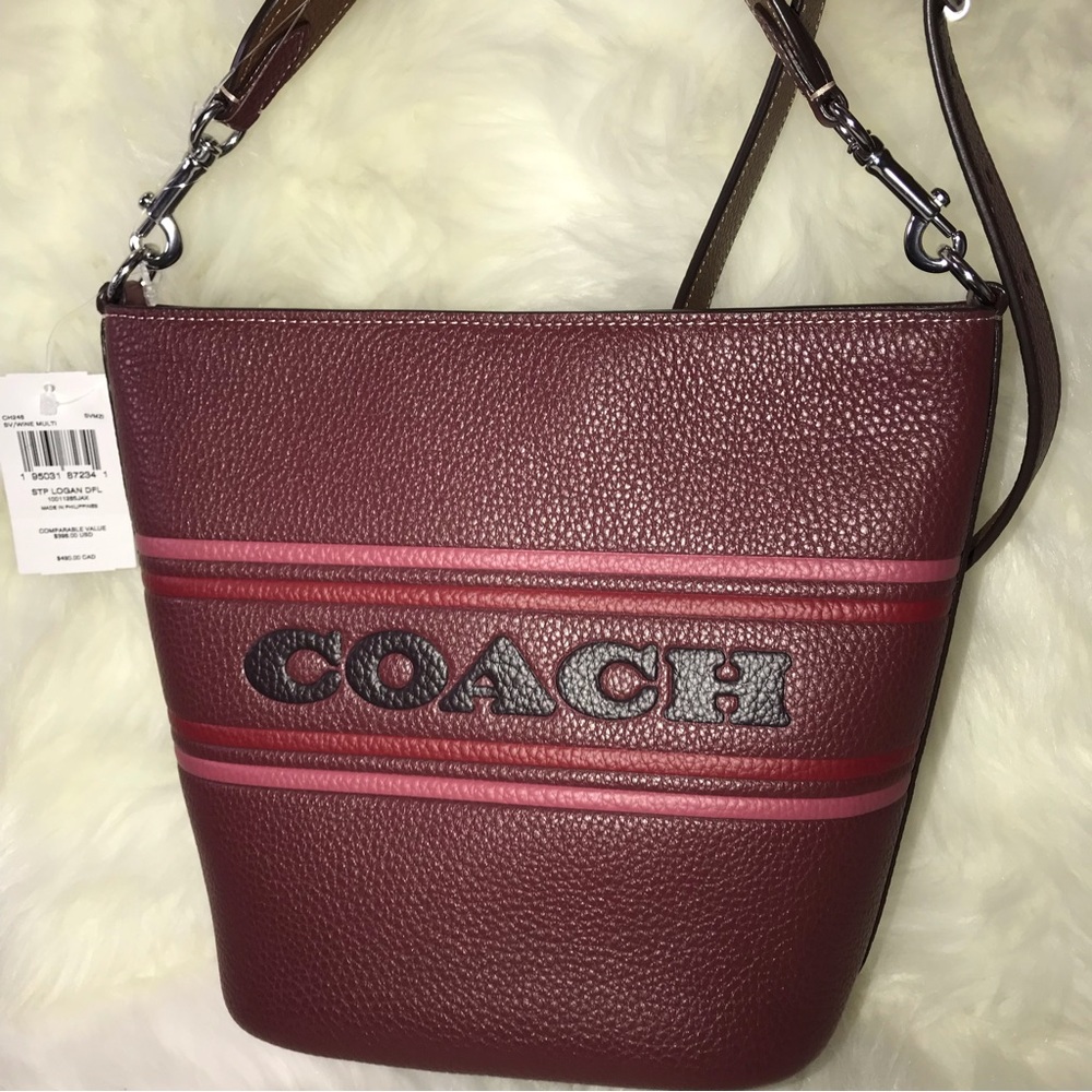Coach leather crossbody purse New